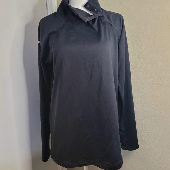 UnderArmour LS Pullover with Motion Snap Collar, Size Womens Medium - Picture 1 of 12